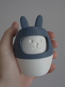 Rabbit Style Twist Container 3d model