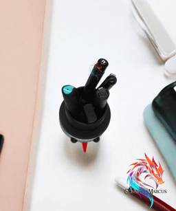 Snowman Pen holder / 3mf included 3d model