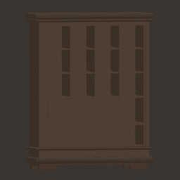 Apothecary Shelf 3d model
