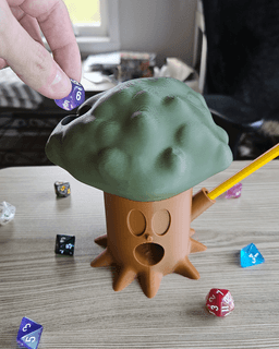 Whispy Tree Dice Tower 3d model