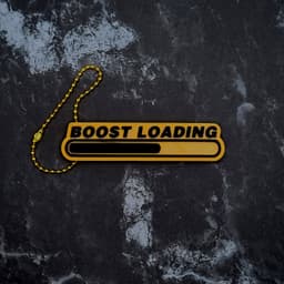Boost Loading Keychain (solid) 3d model