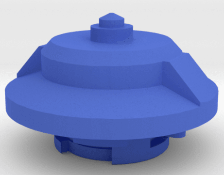 BEYBLADE IMPULSE | ATTACK RING | ANIME SERIES 3d model