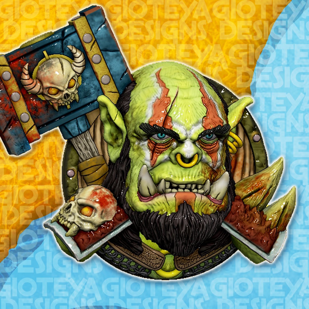 Battle Orc.stl 3d model