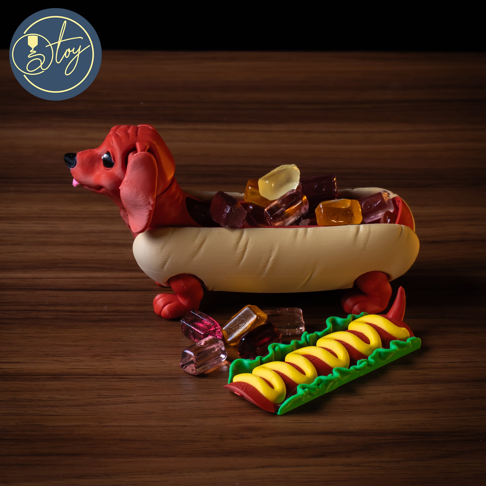 THE HOT DOG (Mini Container) 3d model