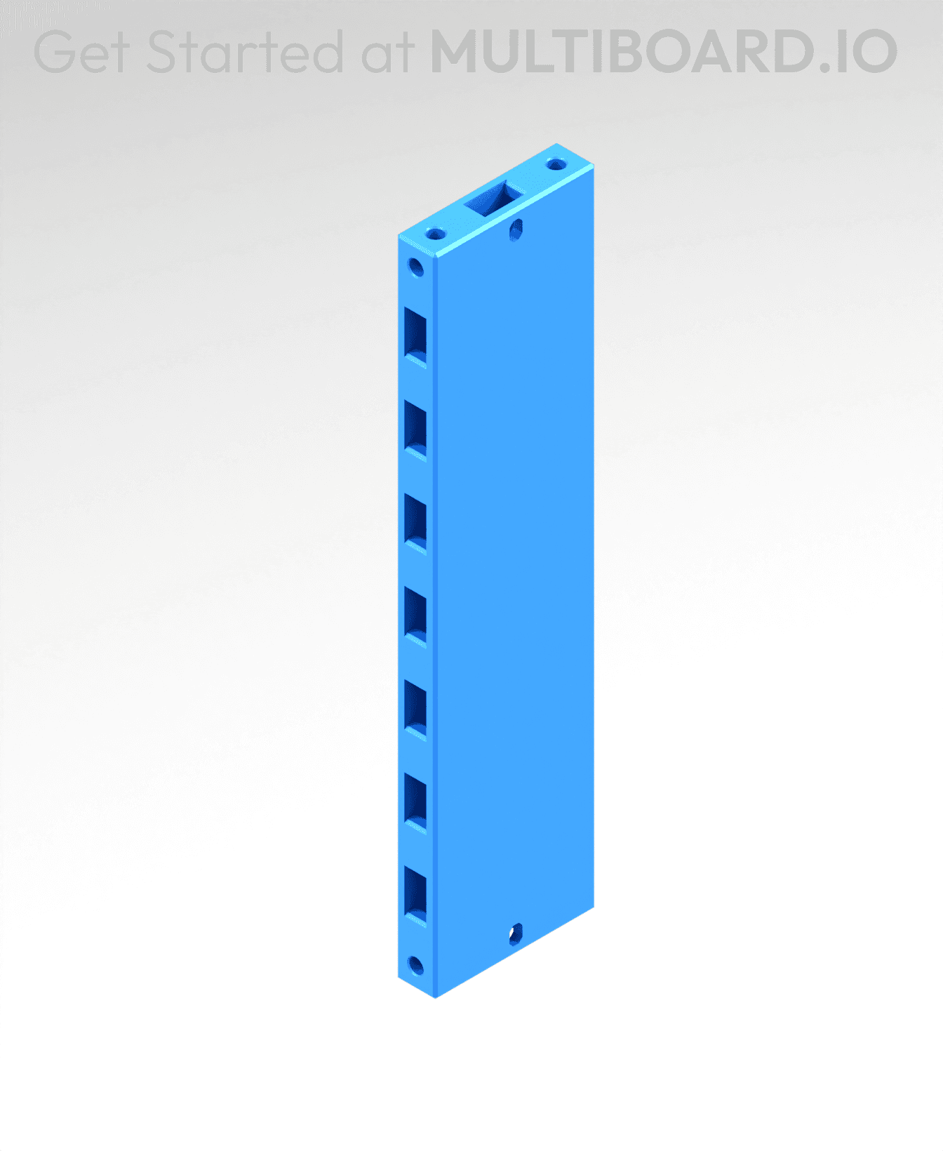 4 MU - I Multiboard Beam 3d model