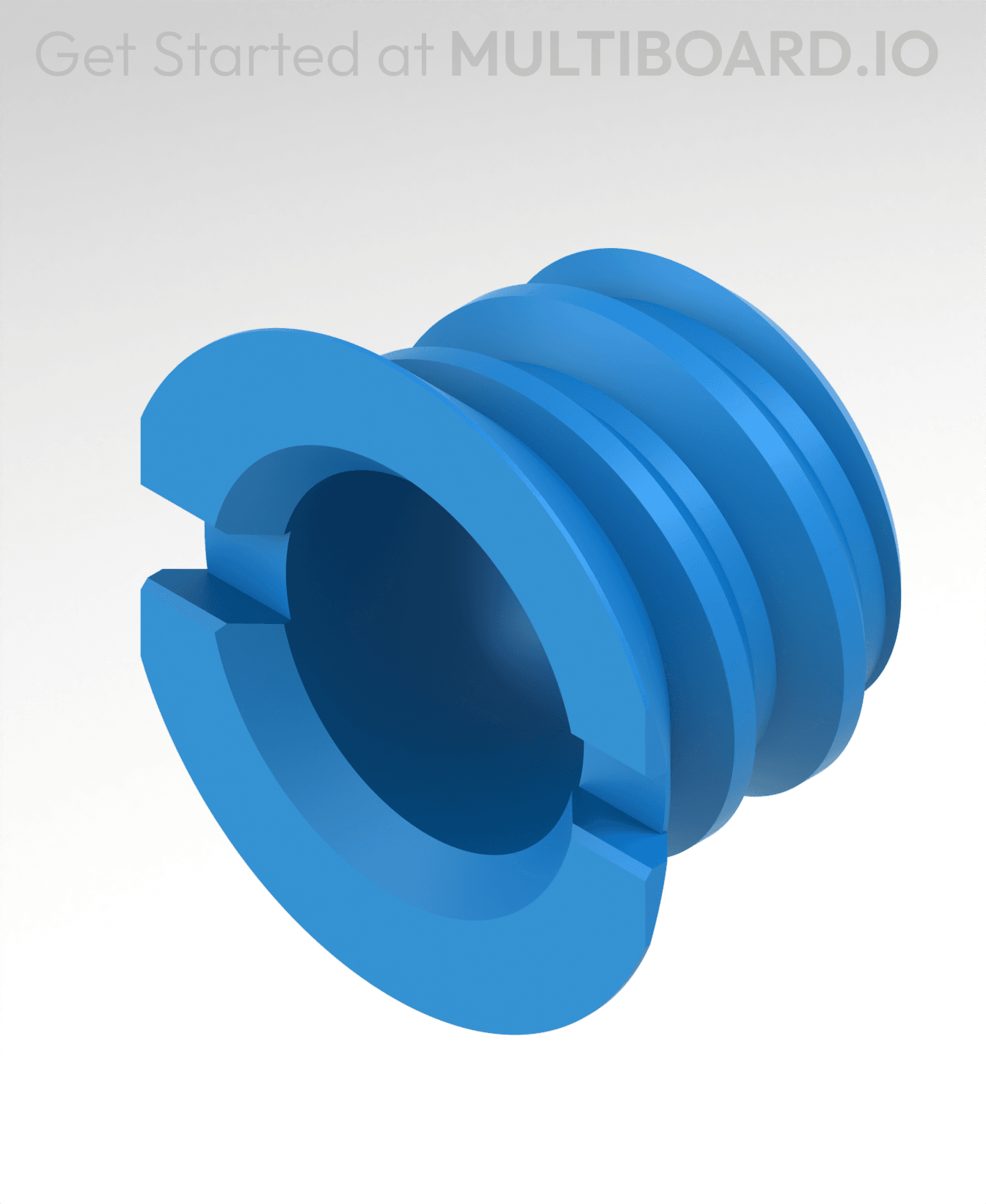 Passthrough - Locking Bolt 3d model