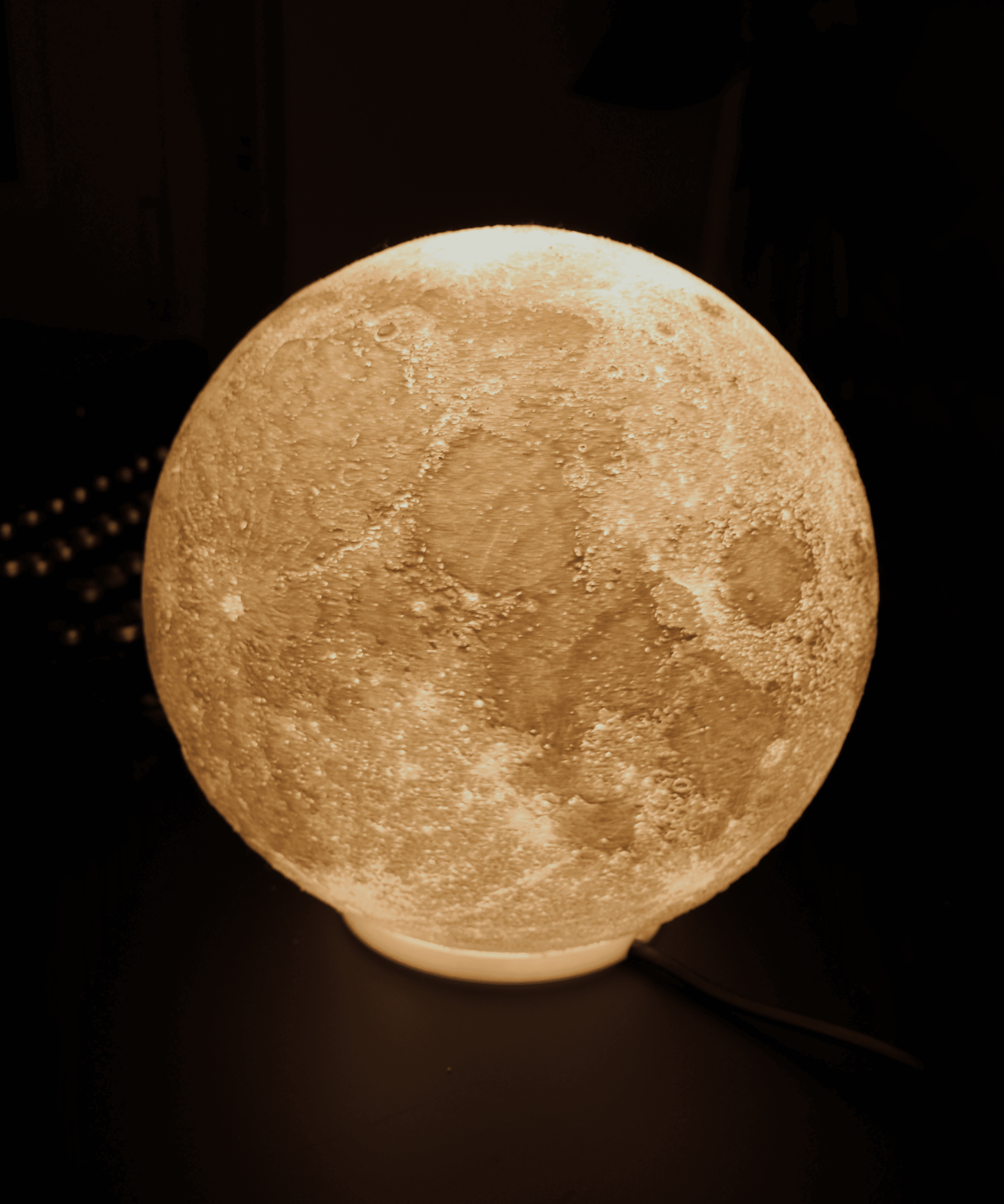 Moon night Light 3d model