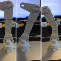 Detailed AT-AT from Star Wars Scale 1:75 3d model