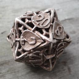 Botanical Dice Set with Decader 3d model