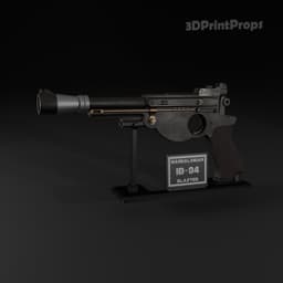 The Mandalorian's IB-94 blaster pistol 3d model