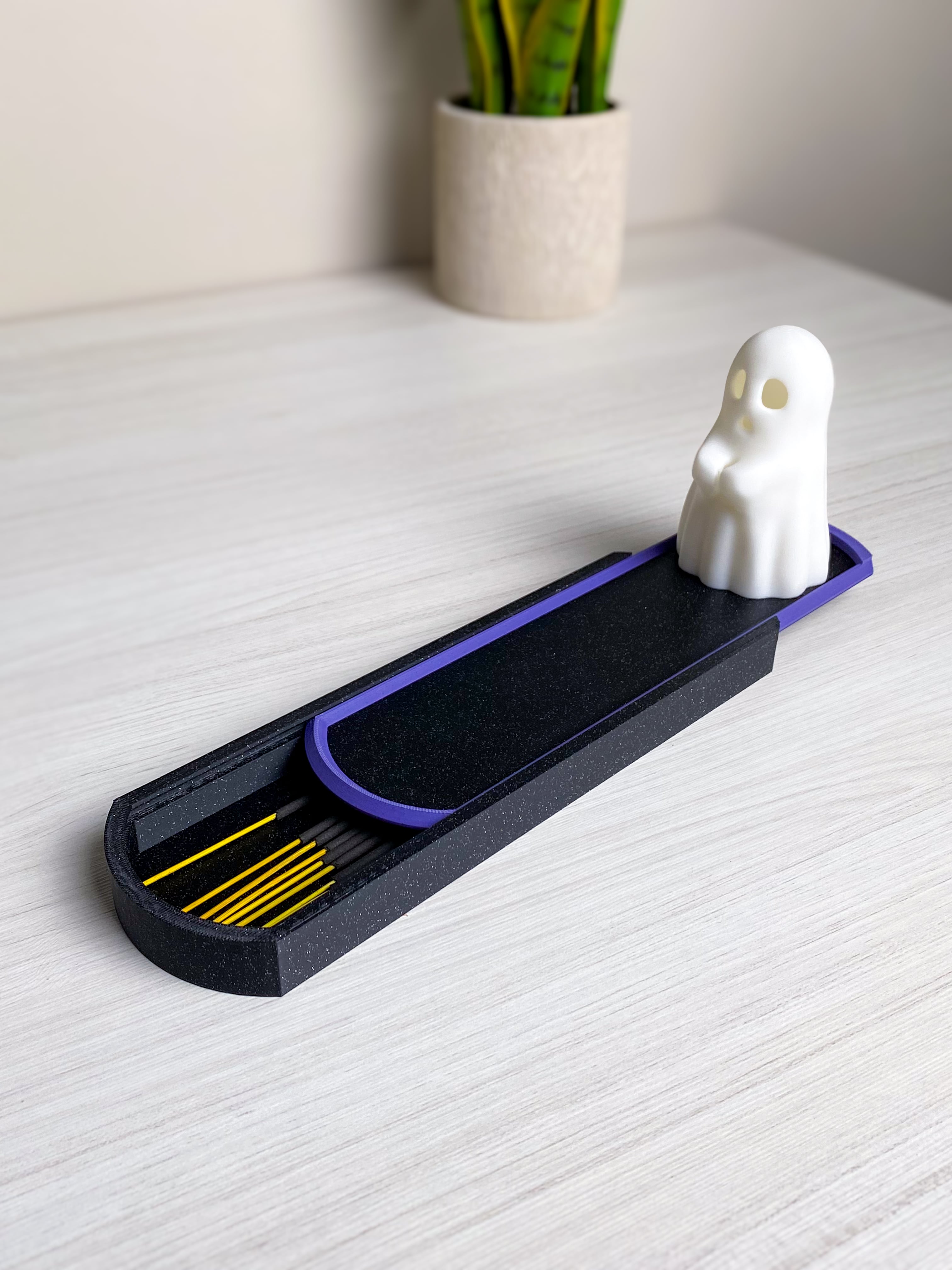 Spooky Ghost Incense Holders 3d model