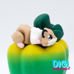 Hamster Flexi + Keychain 3d model