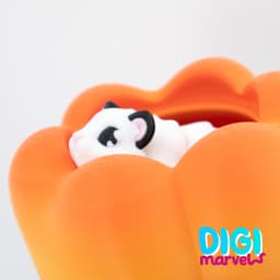 Hamster Flexi + Keychain 3d model
