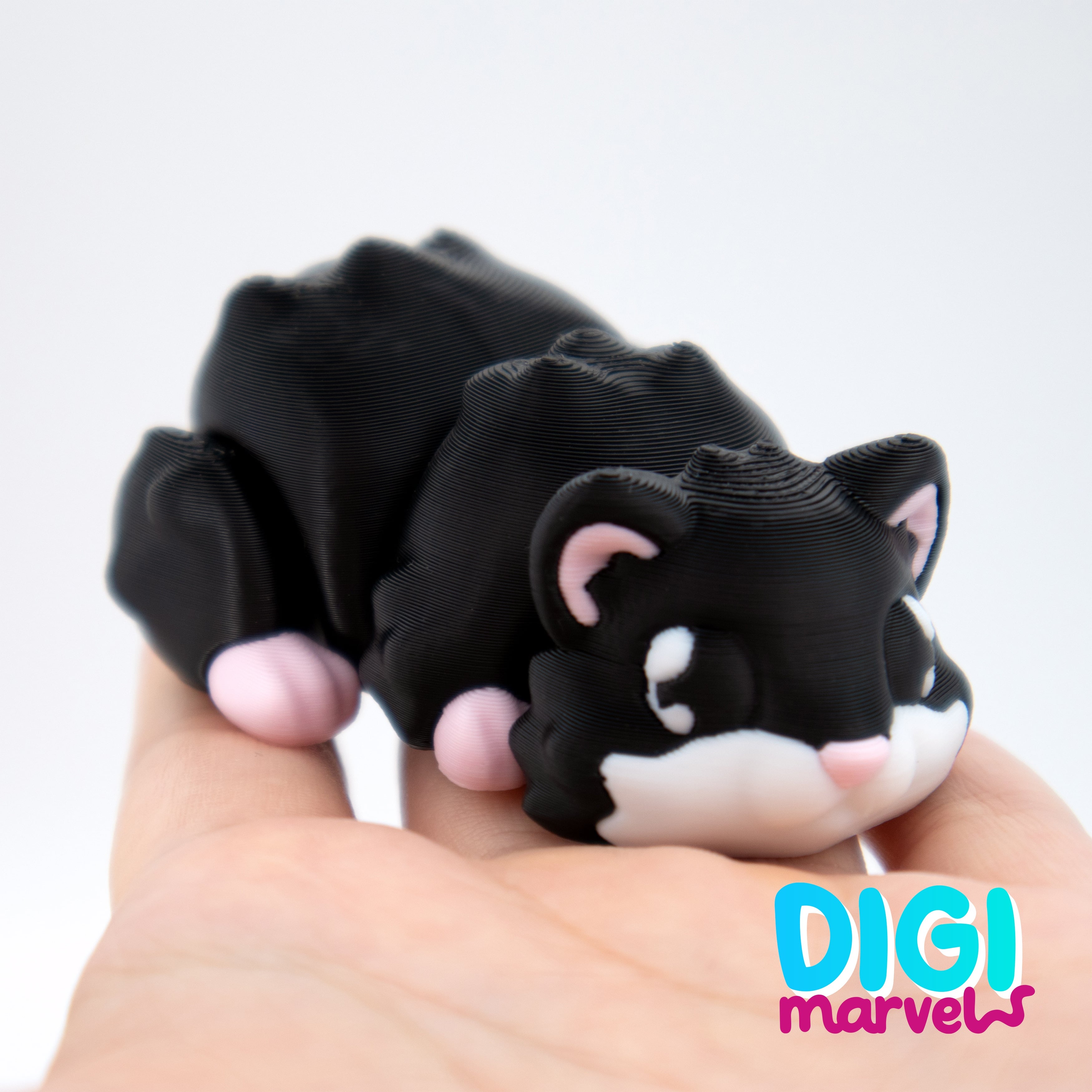 Hamster Flexi + Keychain 3d model