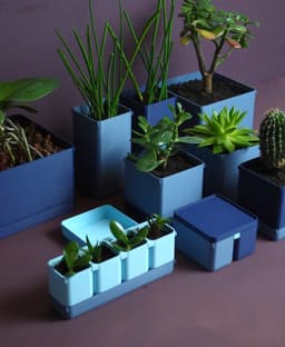 BOXY Planters 3d model