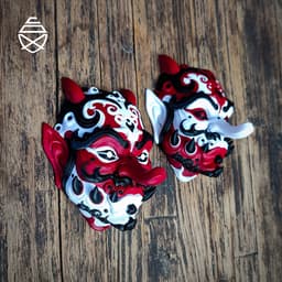 Tengu Wall Mask 3d model