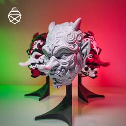 Tengu Wall Mask 3d model