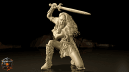 Aria Mooncrest of The Obsidian Circle 3d model