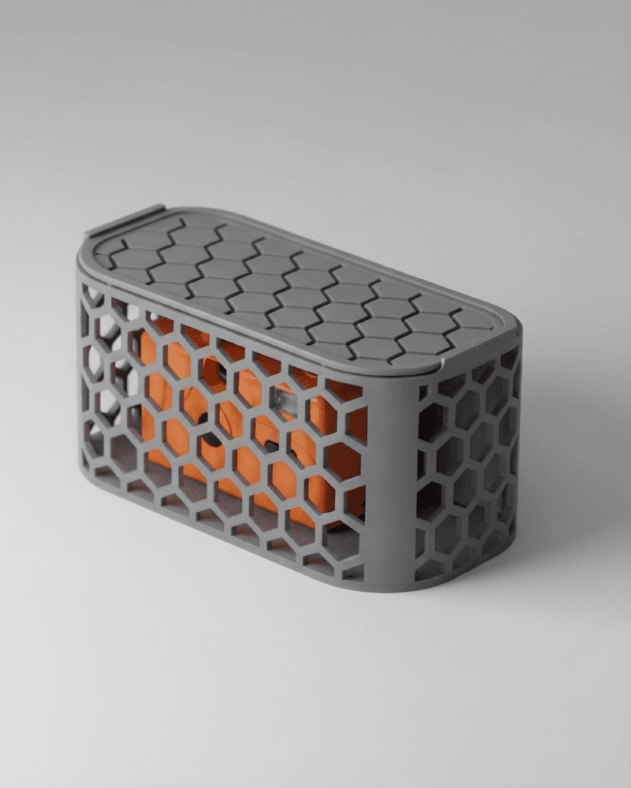 IKEA SKADIS hexagon storage box with lids 3d model