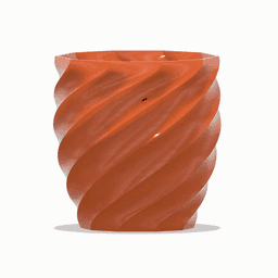 Twisted Spiral Vase 3d model