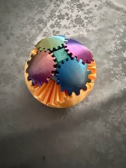 Gear Ball Fidget 3d model