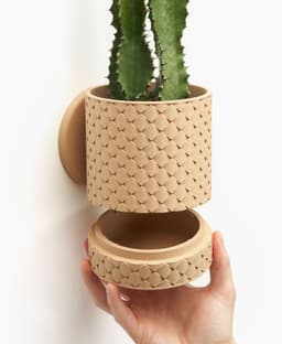 Quilted Planter 3d model