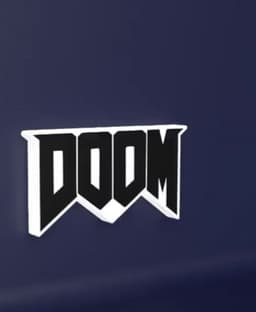DOOM - LED Strip compatible 3d model