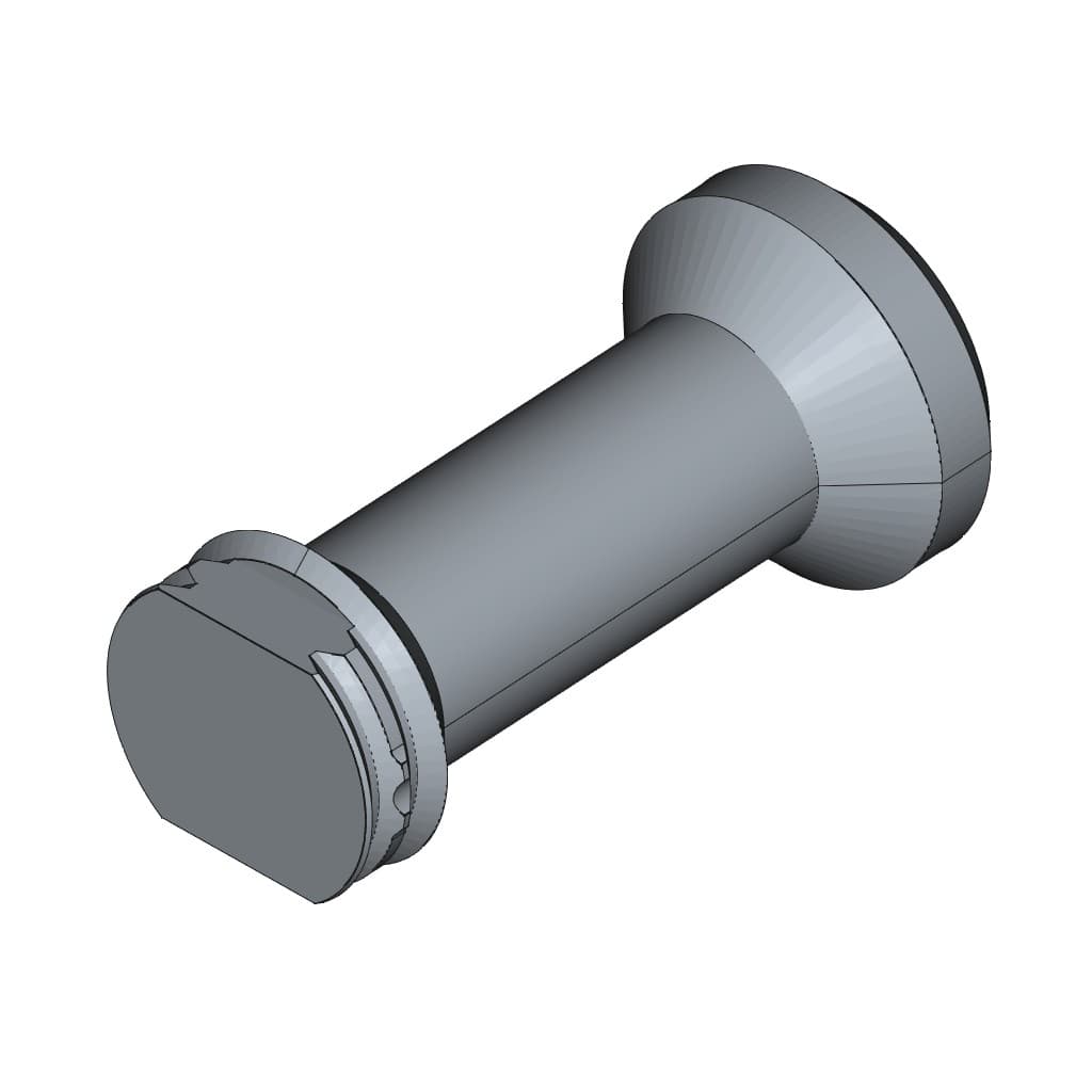 D-LOCK_KNOB.25DX45 3d model