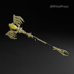 Staff of wind 3d model