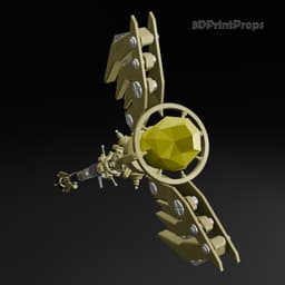 Staff of wind 3d model