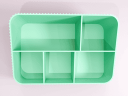 Modern Ribbed Desk Organizer 3d model