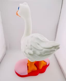 Slippers & Shower Cap Goose Gear for Porch Goose 3d model