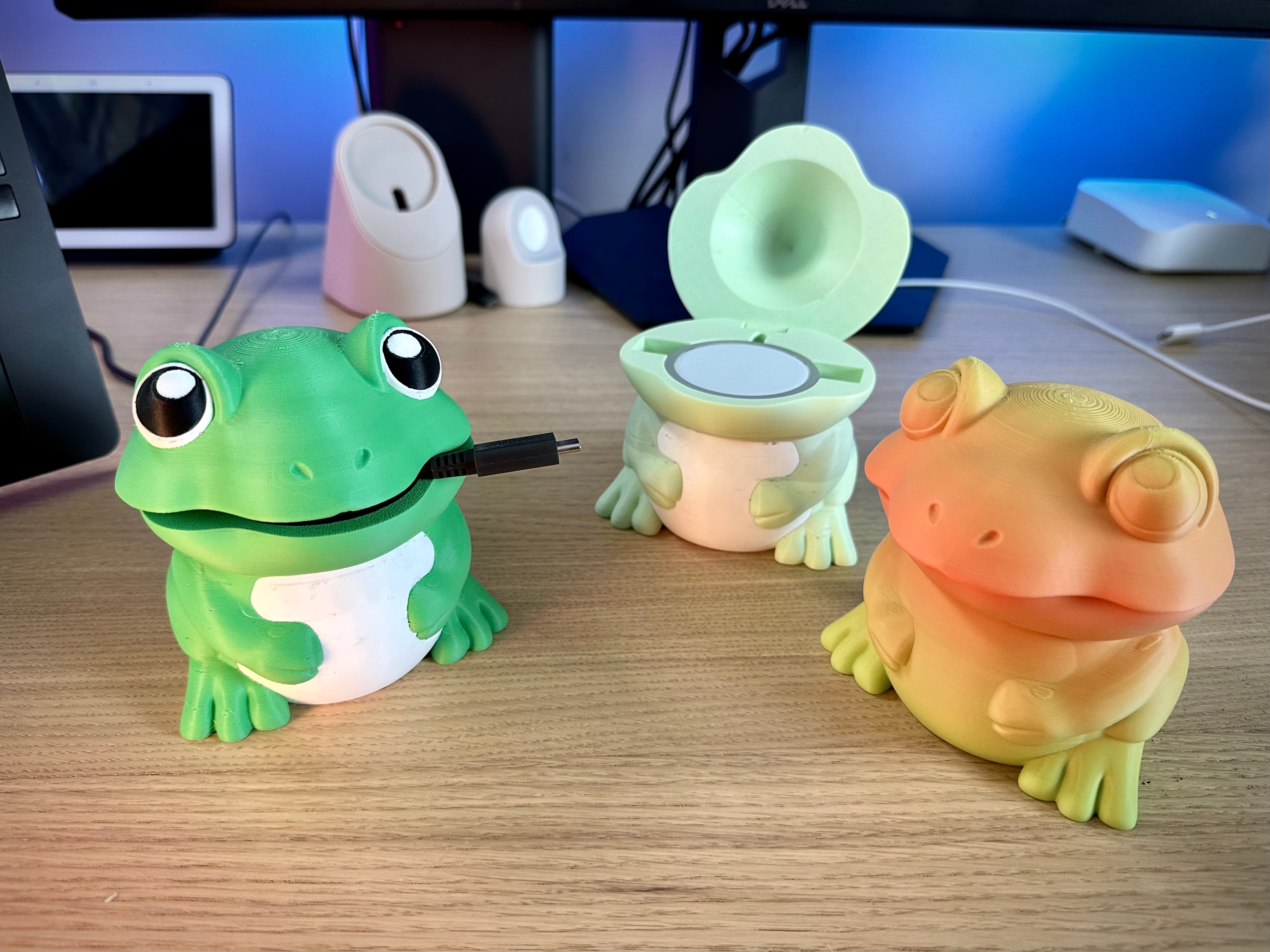 Frog Cable Holder - Holoprops 3d model