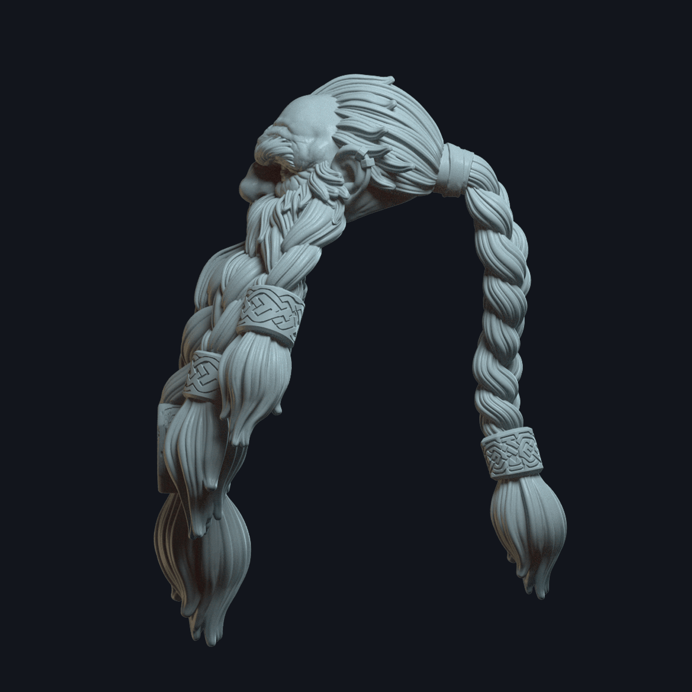 Thorek Tanglebeard v3 3d model