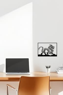 Dragon Wall Art, Wall Decor, Home Decor 3d model