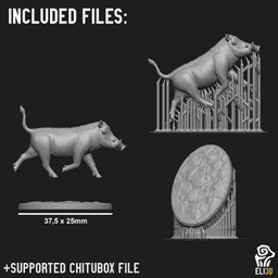 Animals - Savanna Wildlife 3d model
