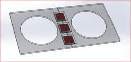 V2 Split Aquarium Filter Media Cup Holder 3d model