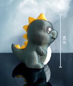 Spikey the Dino Piggy Bank 3d model