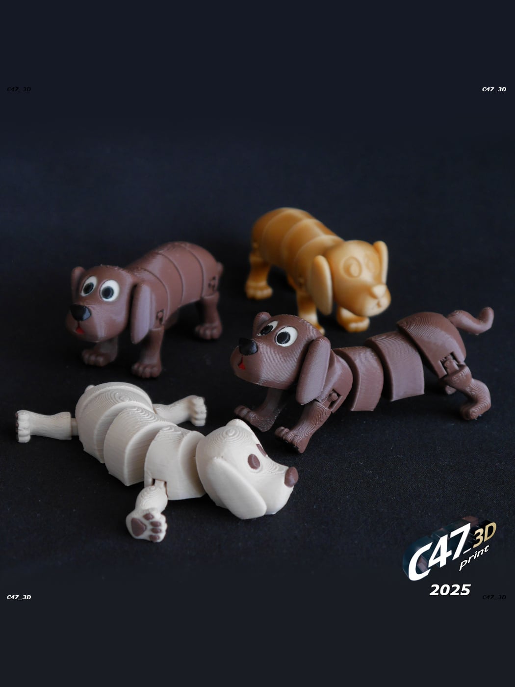Flexi Transforming Dog 3d model