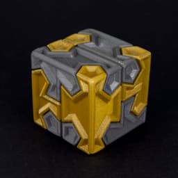 Tsugite Cube 2x2 Puzzle // Hypercube 3d model