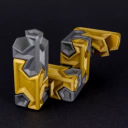 Tsugite Cube 2x2 Puzzle // Hypercube 3d model