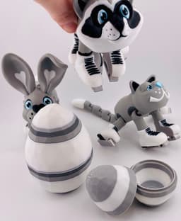 Low Poly Easter Egg 3d model