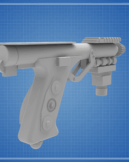 DH-23 Blaster - Star Wars 3d model