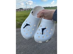 Gun charm for crocs 3d model