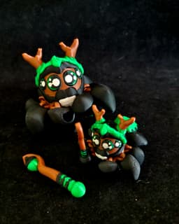 RPG Spider Druid (Personal Exclusive) 3d model