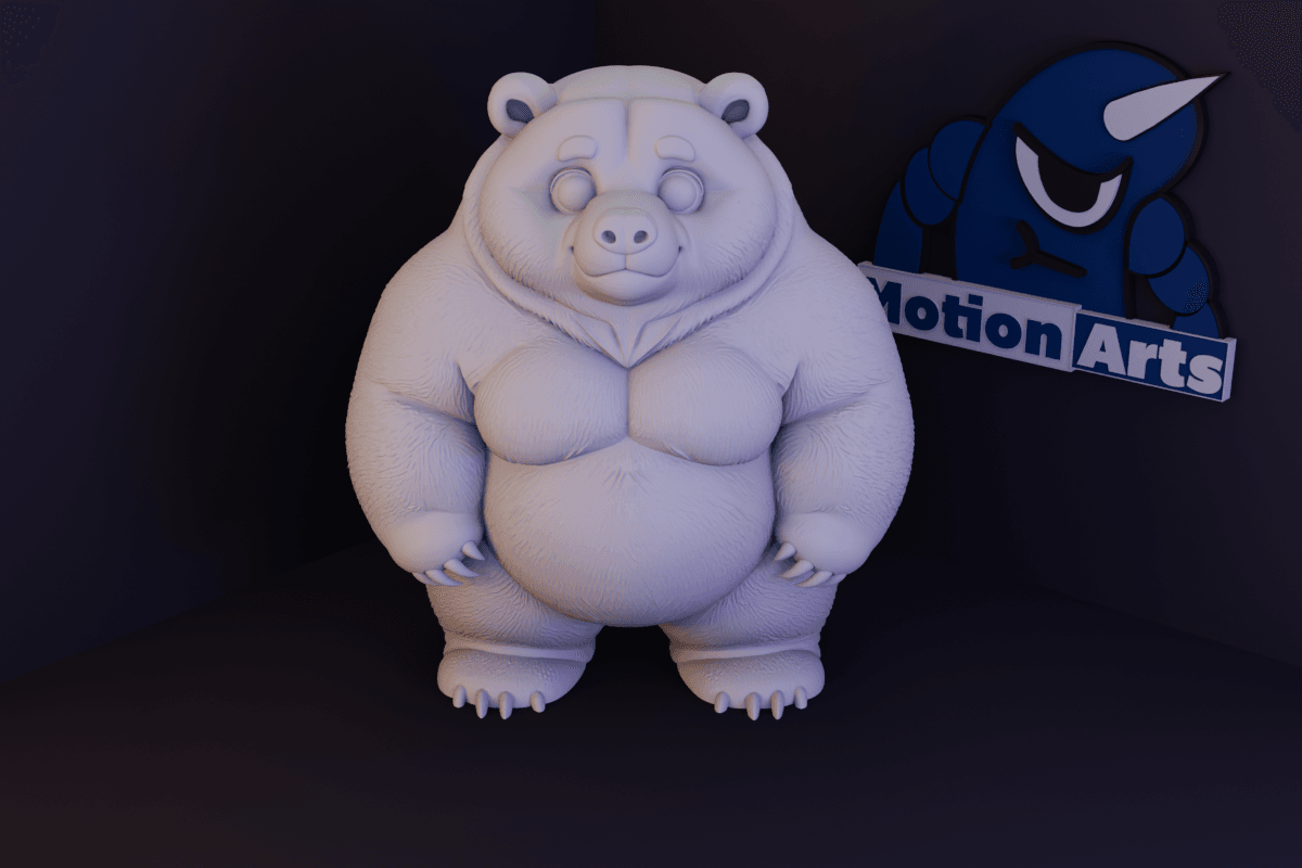 Urso Cartoon.stl 3d model
