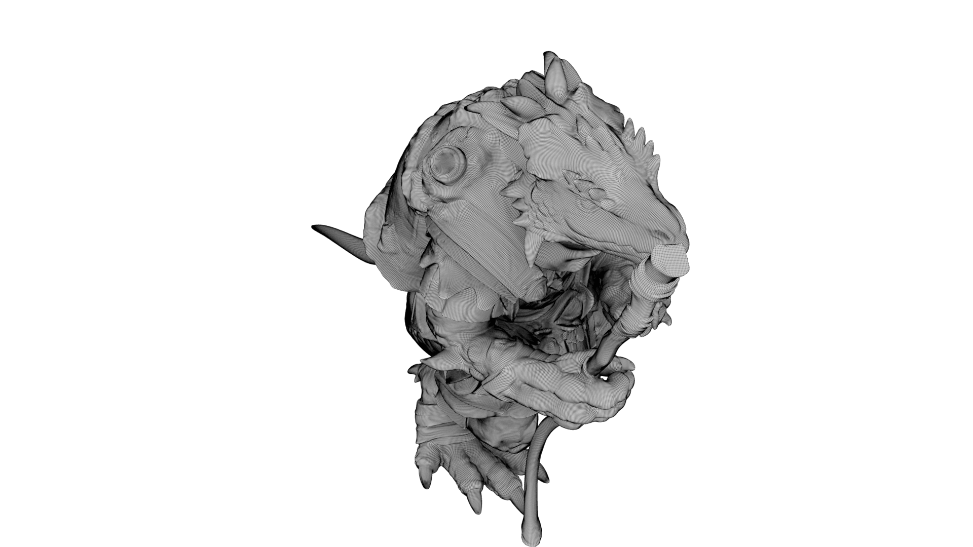 Azure Dragon Knight 3d model
