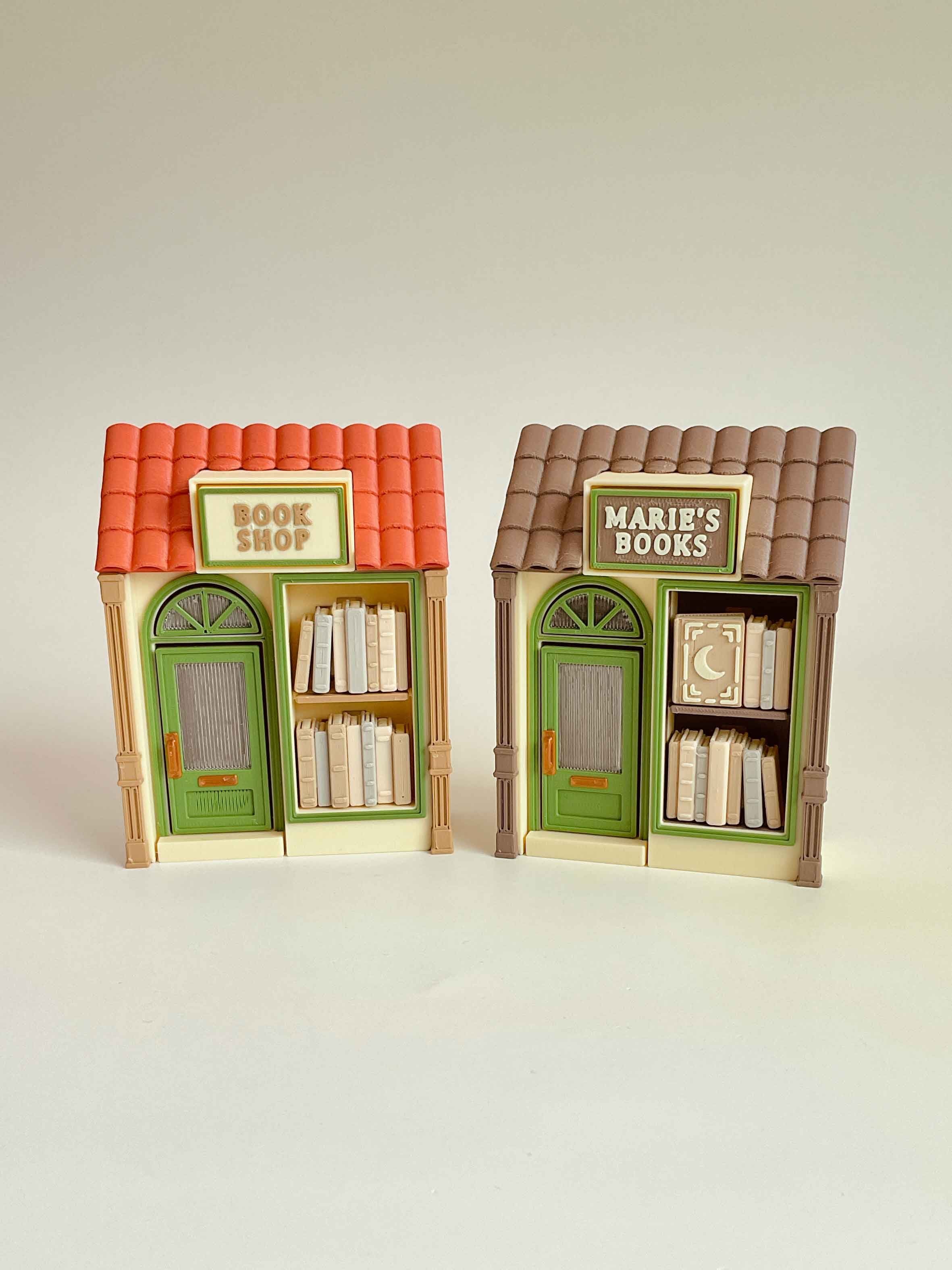 Marie's Books Bookstore Multi Clicker Keychain Fidget Toy Bundle 3d model