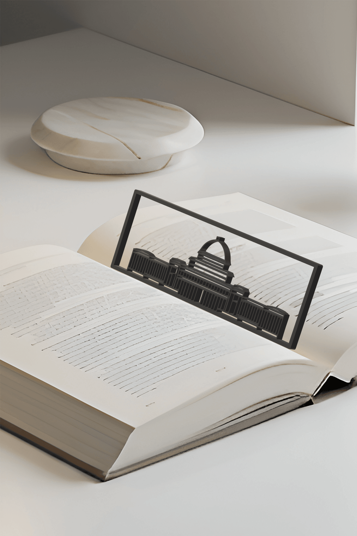 Tokyo Bookmark, Creativity Bookmark, Gift Idea 3d model