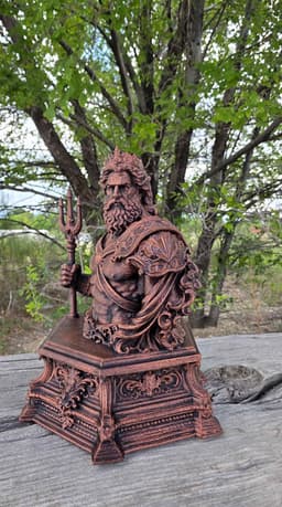Poseidon Bust 3d model